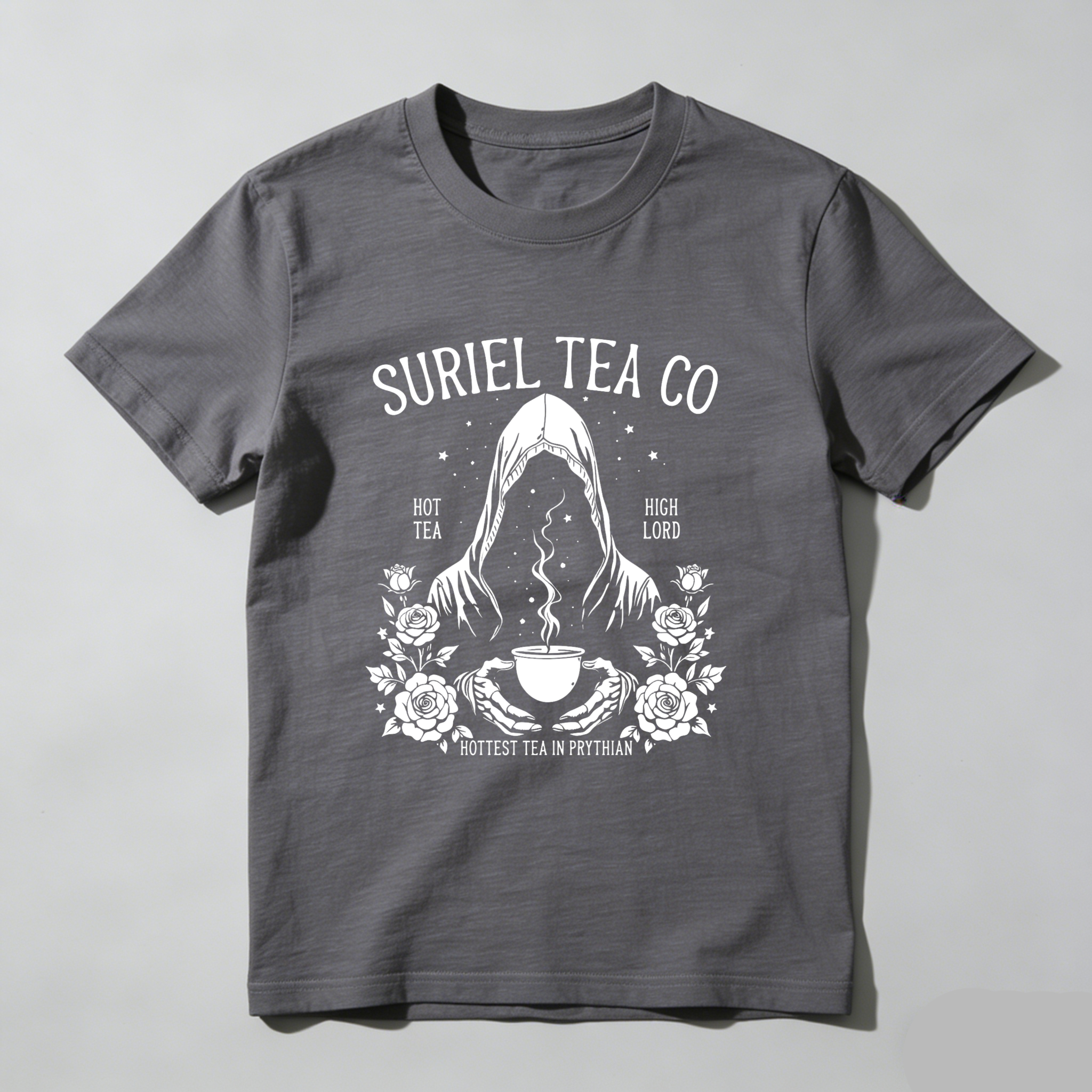 Wardrobecart Surriel Tea Co Hot Tea High Lord Hottest Tea In Prythian Tshirt