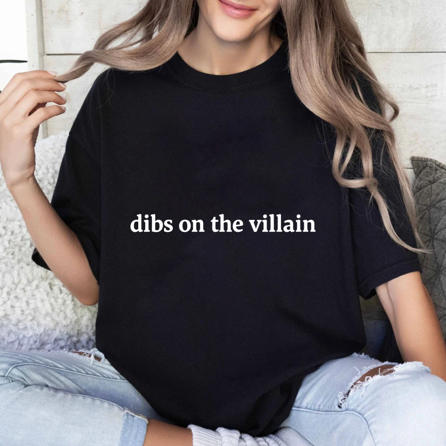 Wardrobecart Dibs On The Villain Tshirt