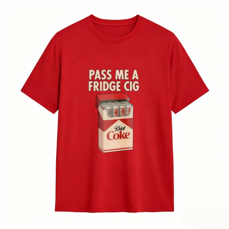Pass Me A Fridge Cig Diet Coke Box Graphic Unisex Classic T-shirt