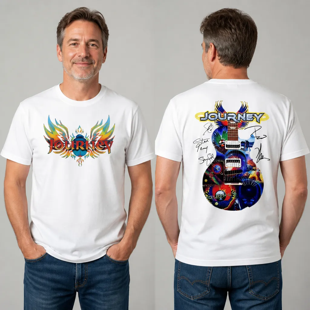 Journey Band Concert Tour Music T-shirt