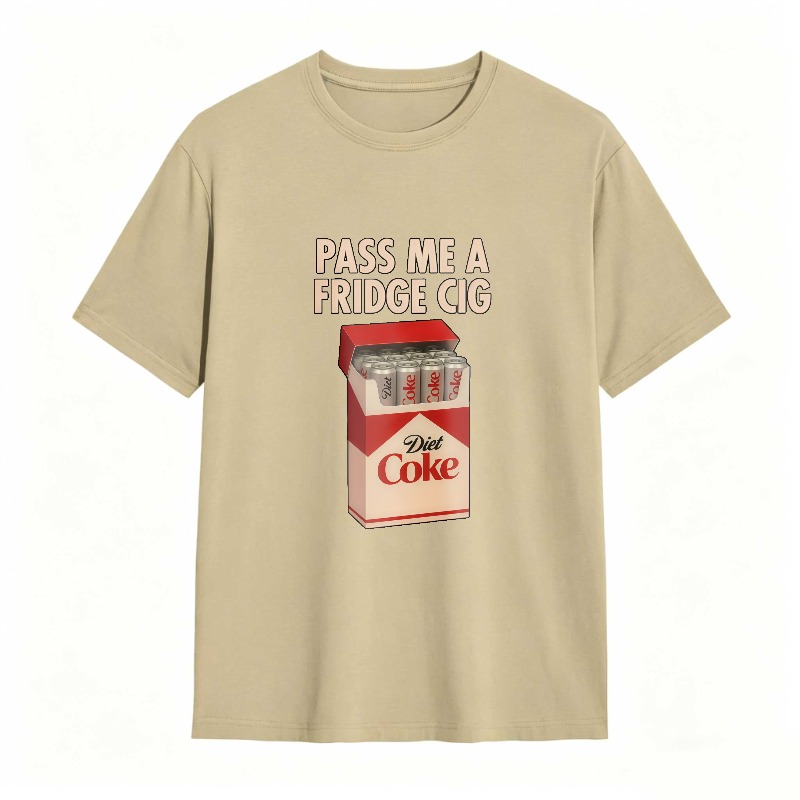 Pass Me A Fridge Cig Diet Coke Box Graphic Unisex Classic T-shirt