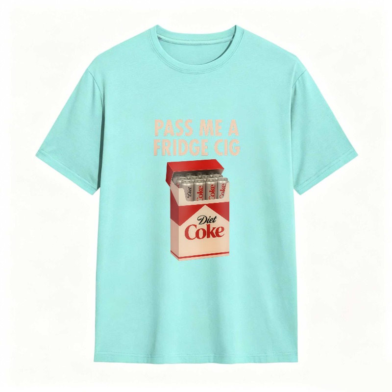 Pass Me A Fridge Cig Diet Coke Box Graphic Unisex Classic T-shirt