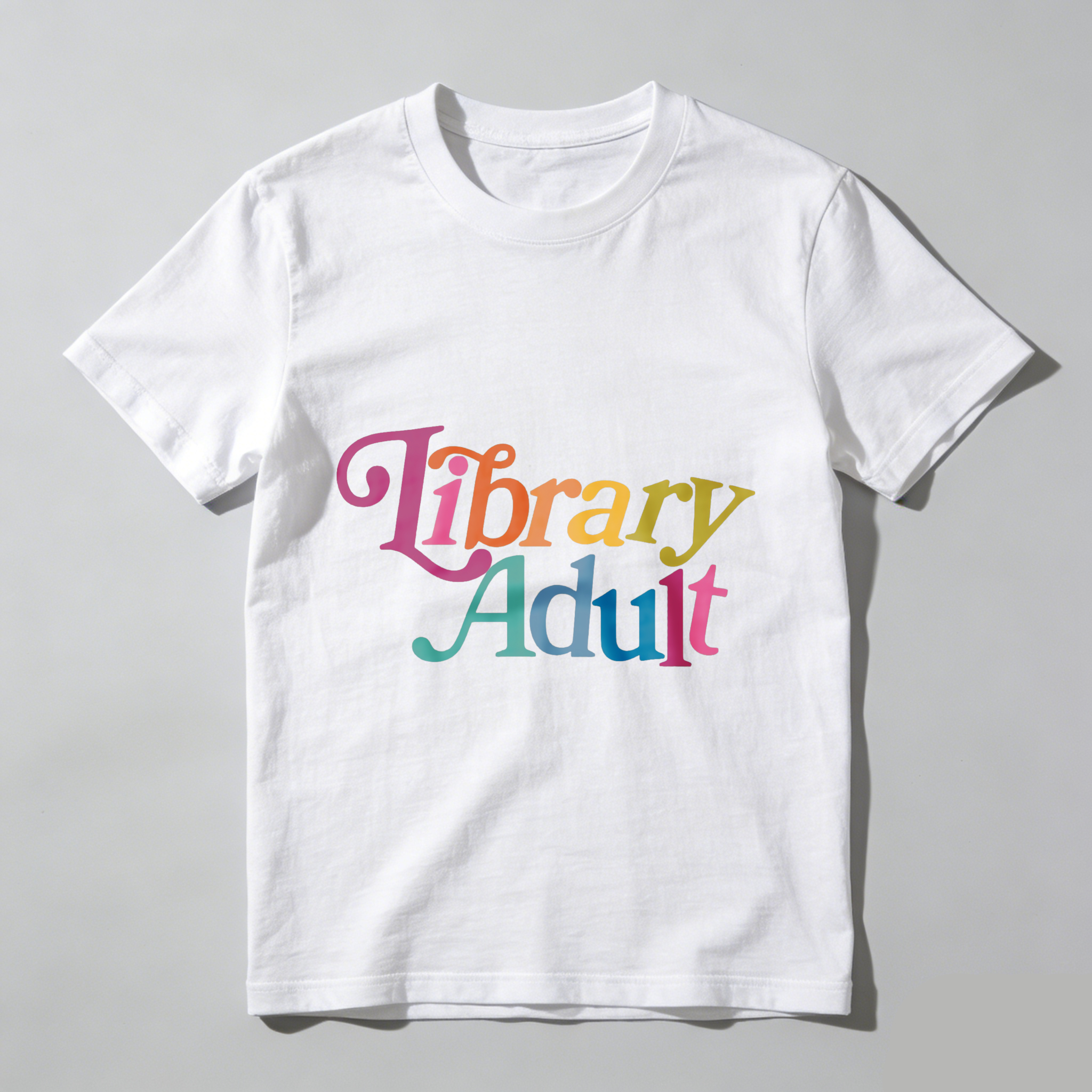 Wardrobecart Library Adult Tshirt