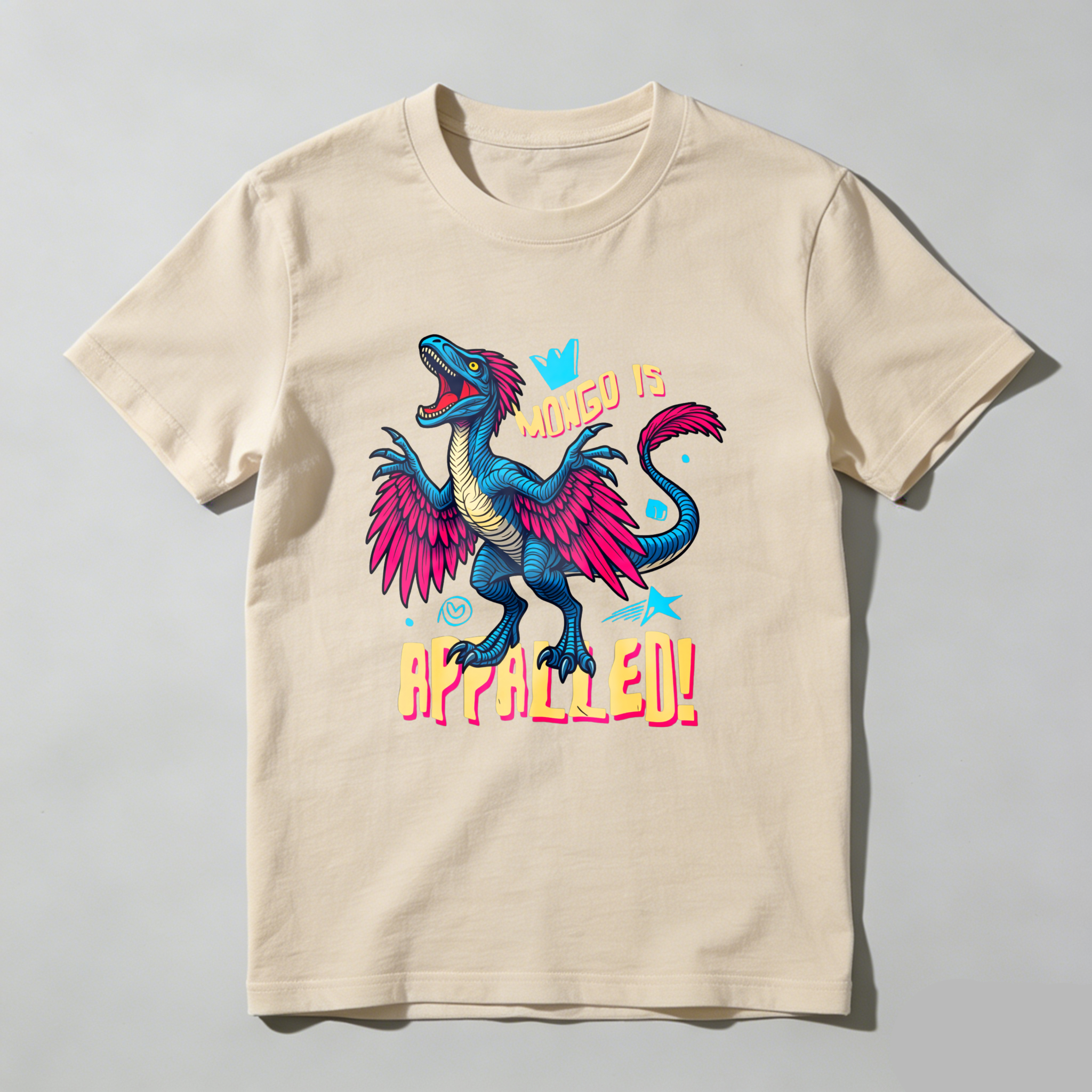 Wardrobecart Mongo Is Appalled Dragon Design tshirt