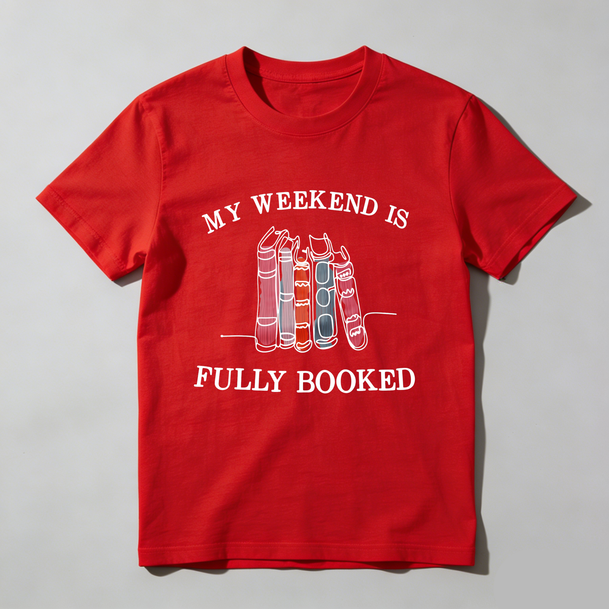 Wardrobecart My Weekend Is Fully Booked Yoga Tshirt