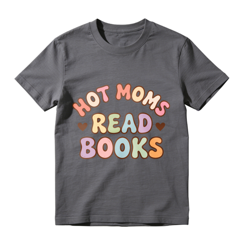 Wardrobecart Hot Moms Read Books Unisex Classic T-shirt