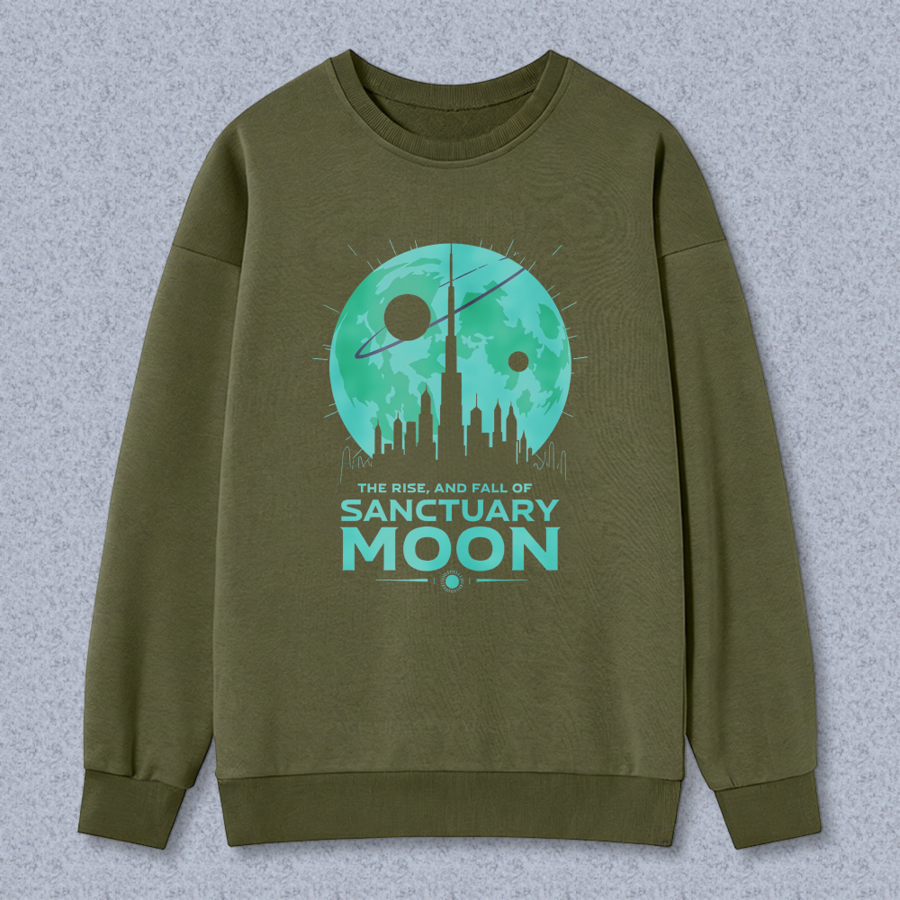 Wardrobecart Sanctuary Moon The Rise And Fall Of Sanctuary Moon Unisex Classic Sweatshirt