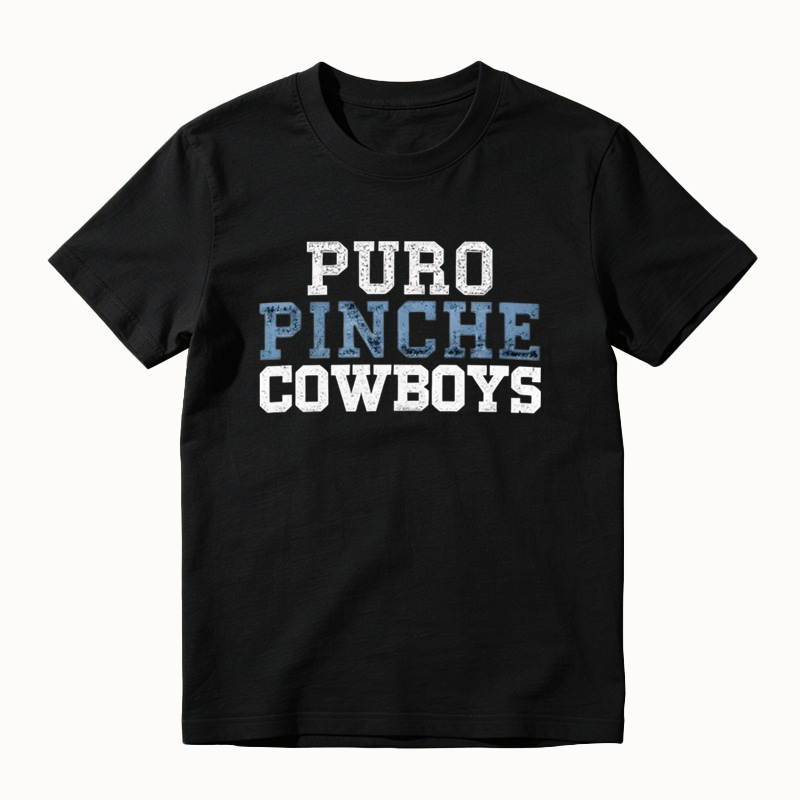 Puro Pinche Cowboys Men's Cotton T-Shirt