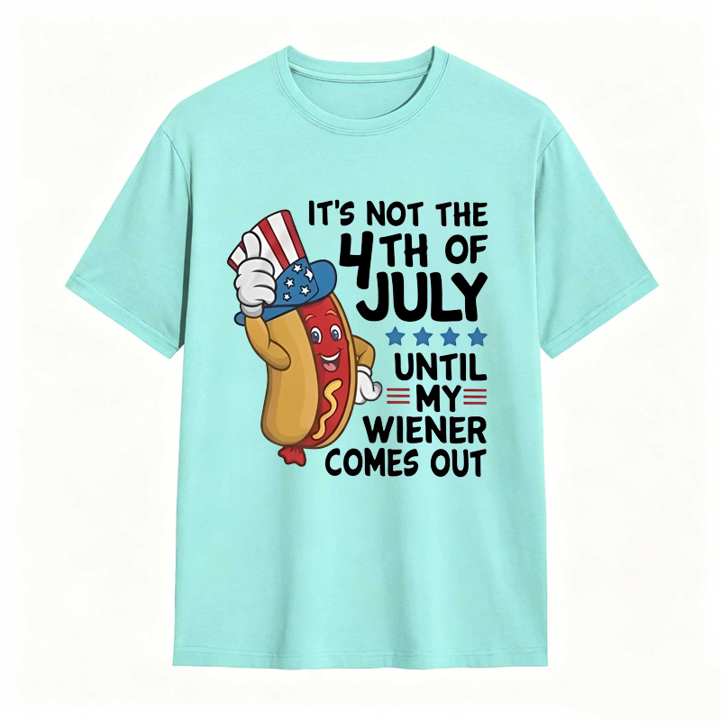 4th of July Funny Wiener Humor T-shirt