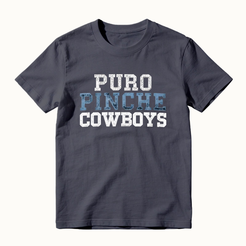 Puro Pinche Cowboys Men's Cotton T-Shirt
