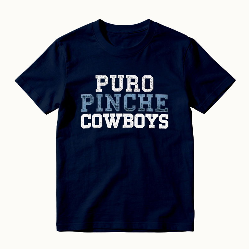 Puro Pinche Cowboys Men's Cotton T-Shirt