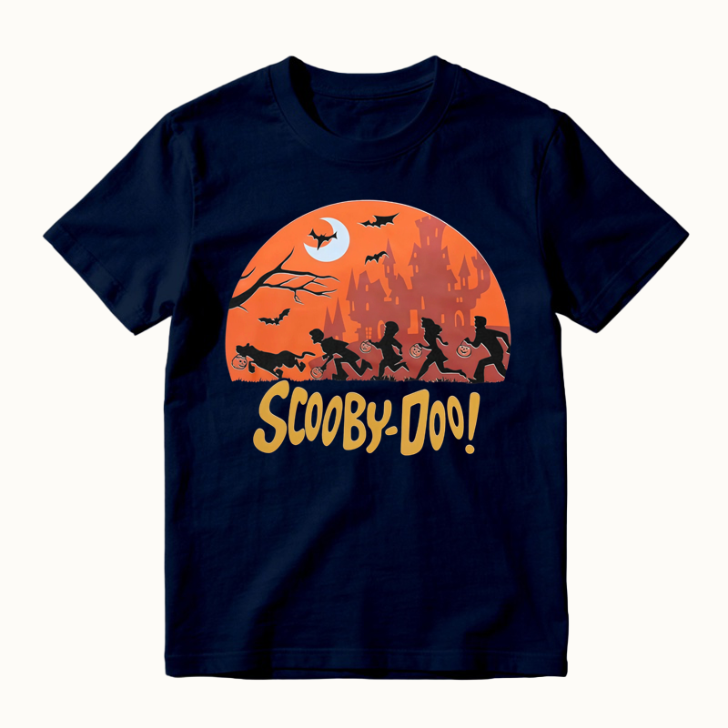 Running At Halloween Night T-Shirt