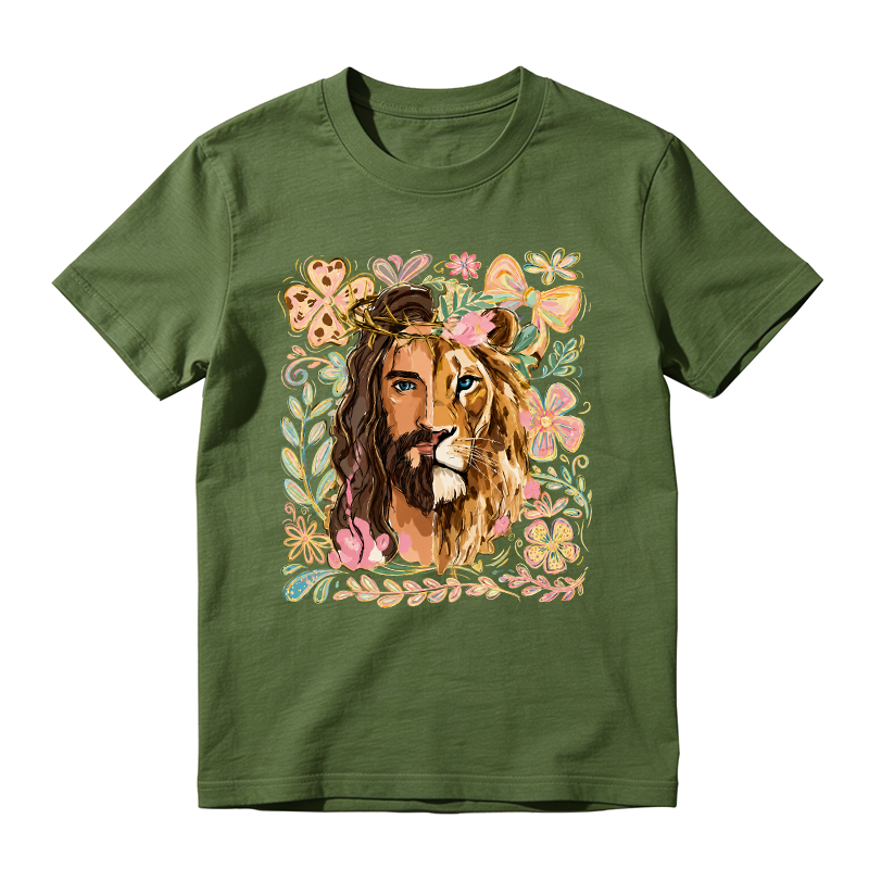 Lion of Judah Trendy Religious Tshirt