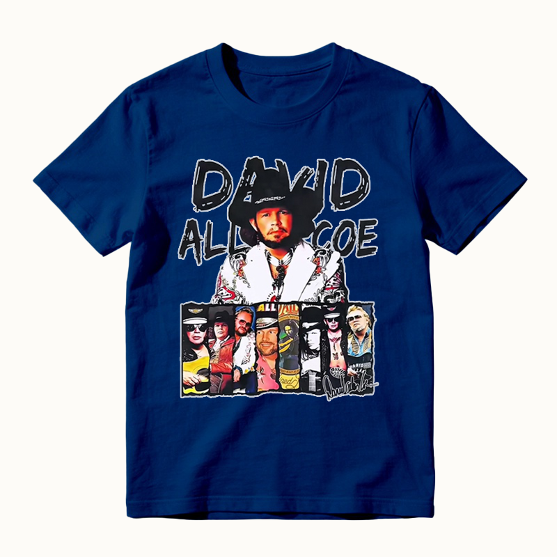 To Honor D.A.C Vintage Outlaw Country Cowboy Music T-shirt
