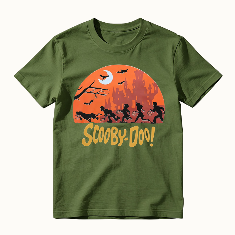 Running At Halloween Night T-Shirt