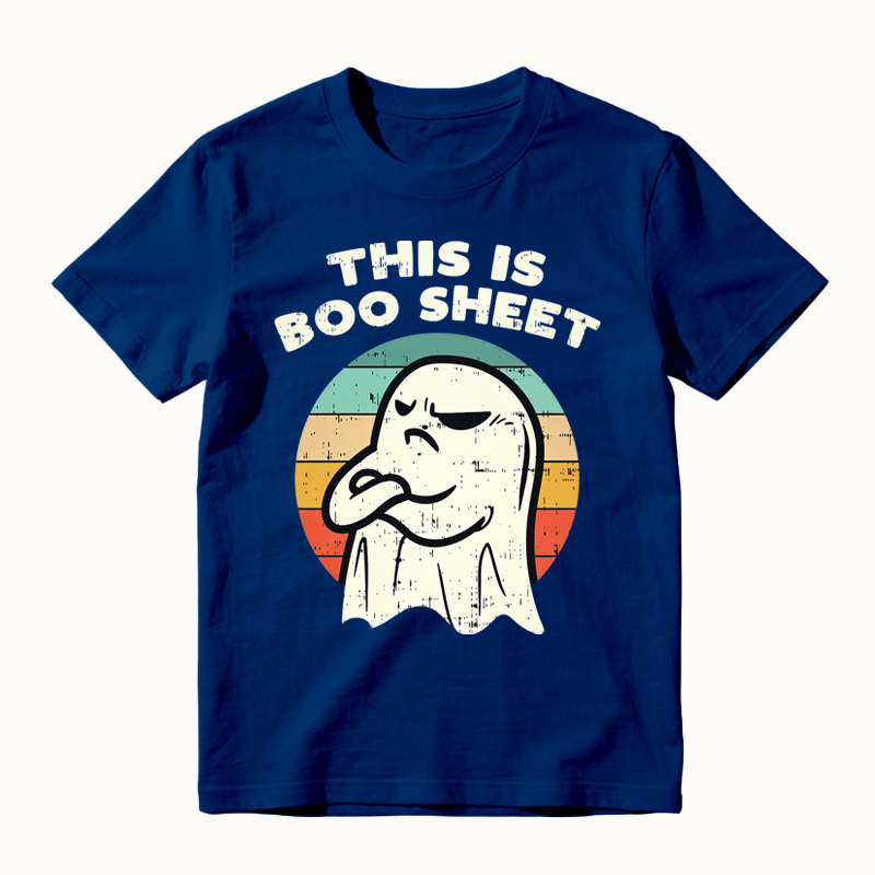 This is Boo Sheet Ghost Retro Funny Halloween T-Shirt