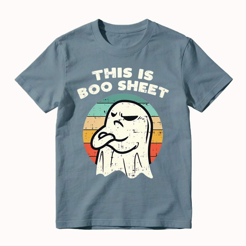 This is Boo Sheet Ghost Retro Funny Halloween T-Shirt