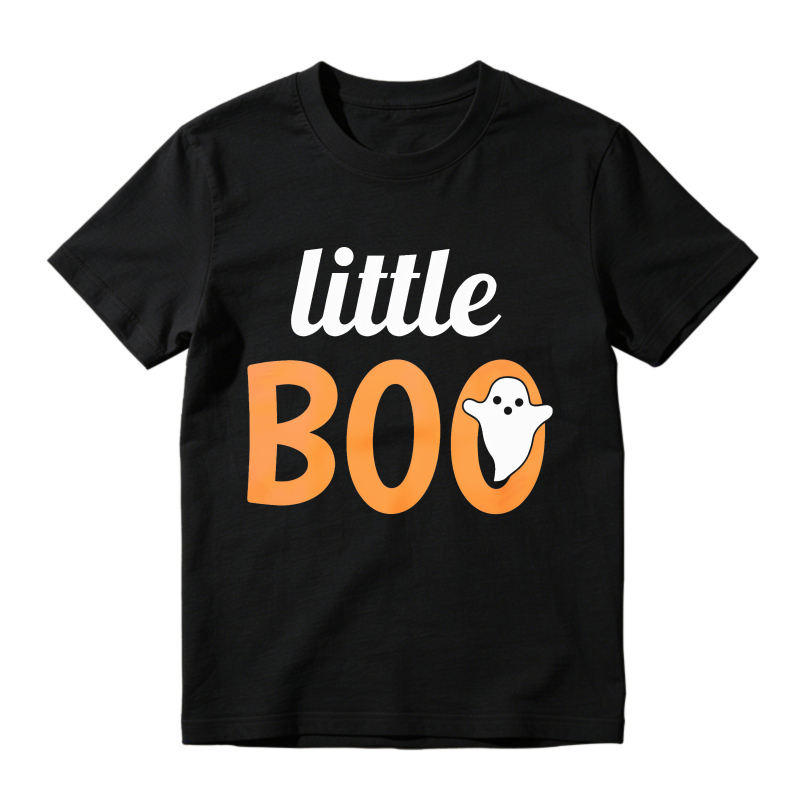 Little Boo Ghost Halloween Unisex Classic T-shirt
