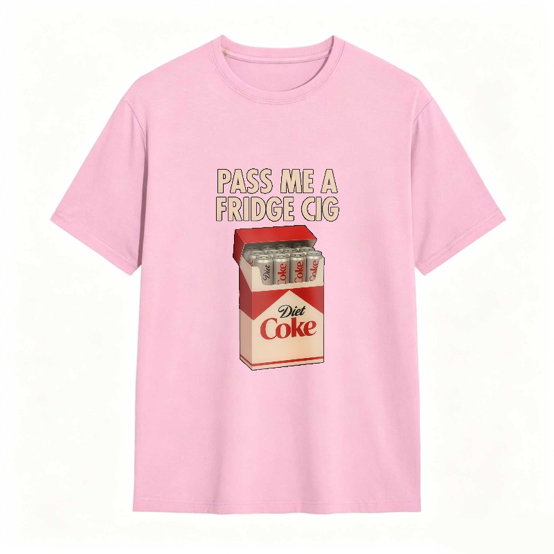Pass Me A Fridge Cig Diet Coke Box Graphic Unisex Classic T-shirt