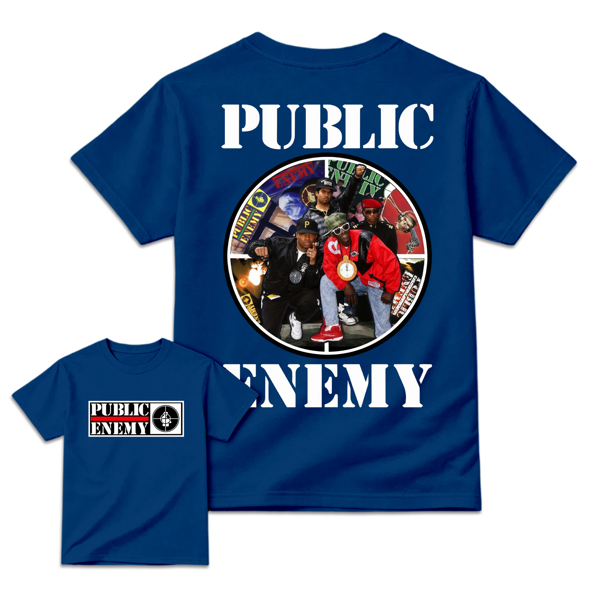 Publ1c Enemy Album Tee, Vintage Hip Hop Music Band Shirt