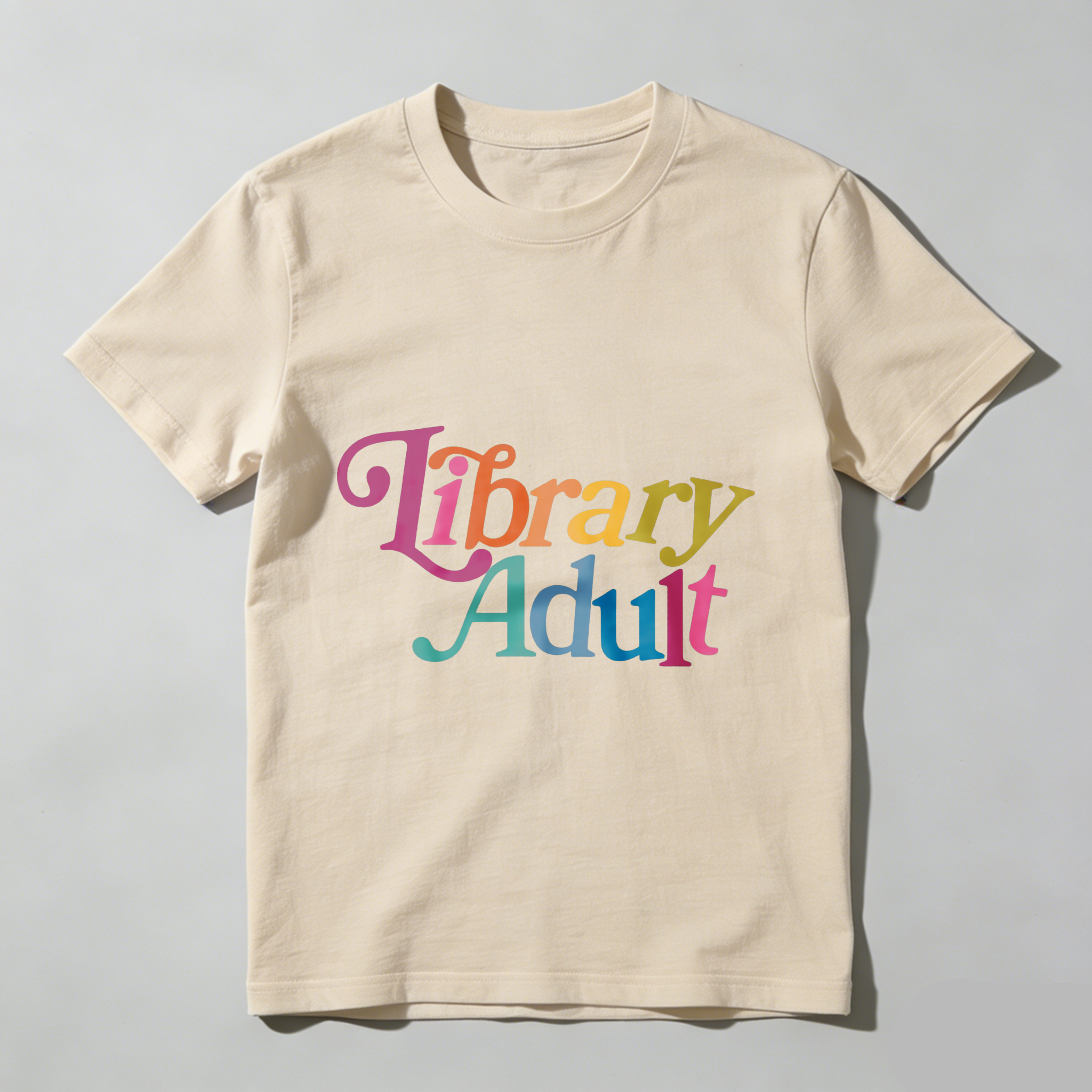 Wardrobecart Library Adult Tshirt