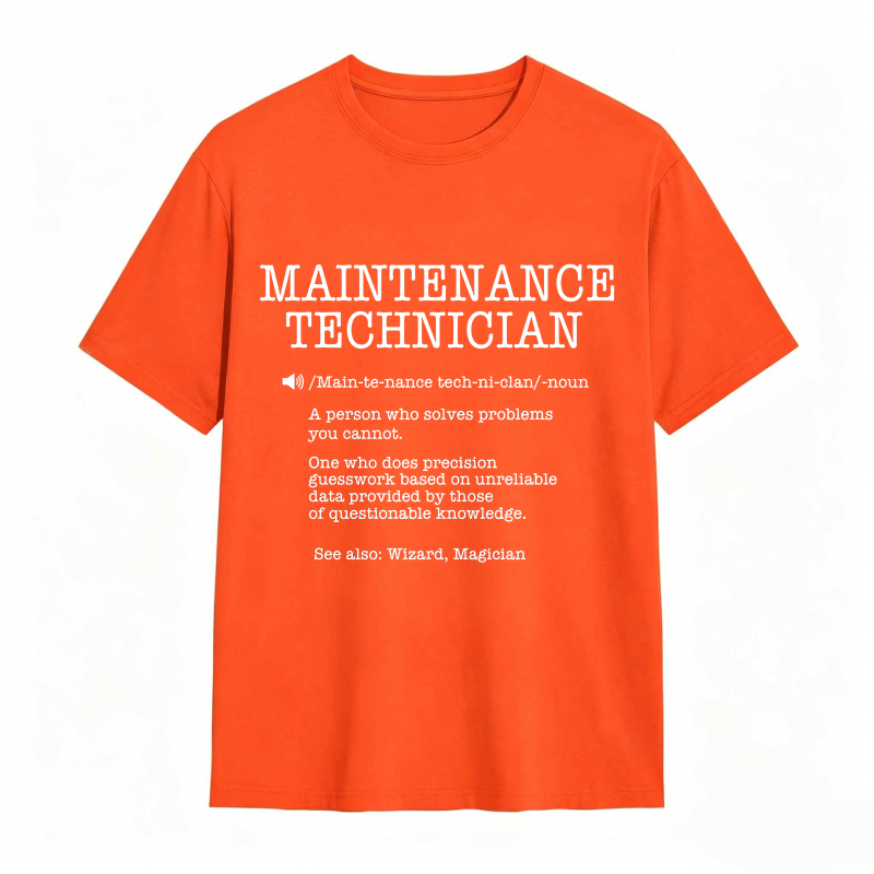 Maintenance Technician Repair Worker Handyman T-Shirt