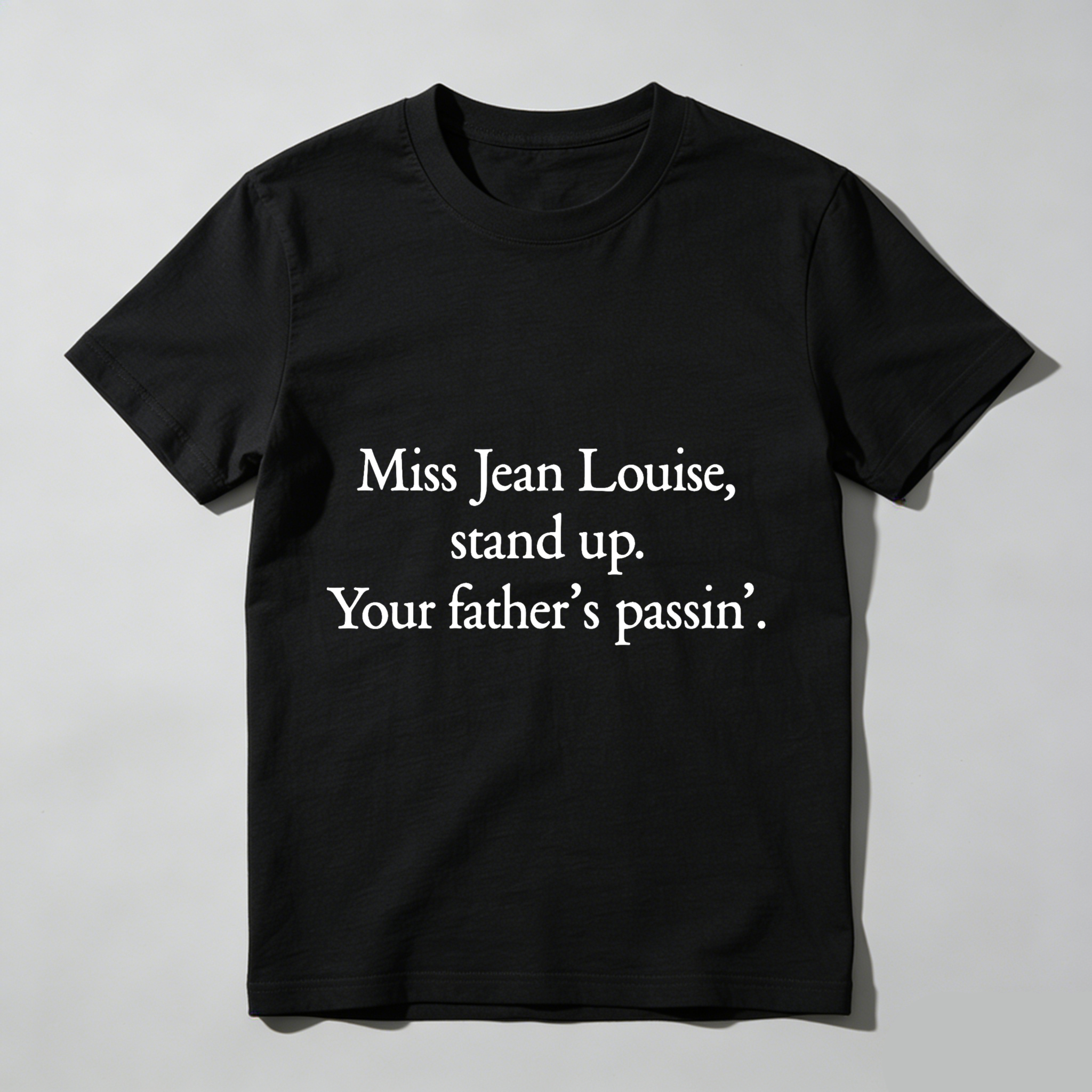 Wardrobecart Miss Jean Louise Stand Up Your Fathers Passin Tshirt