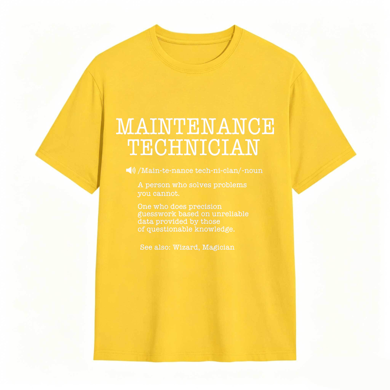 Maintenance Technician Repair Worker Handyman T-Shirt