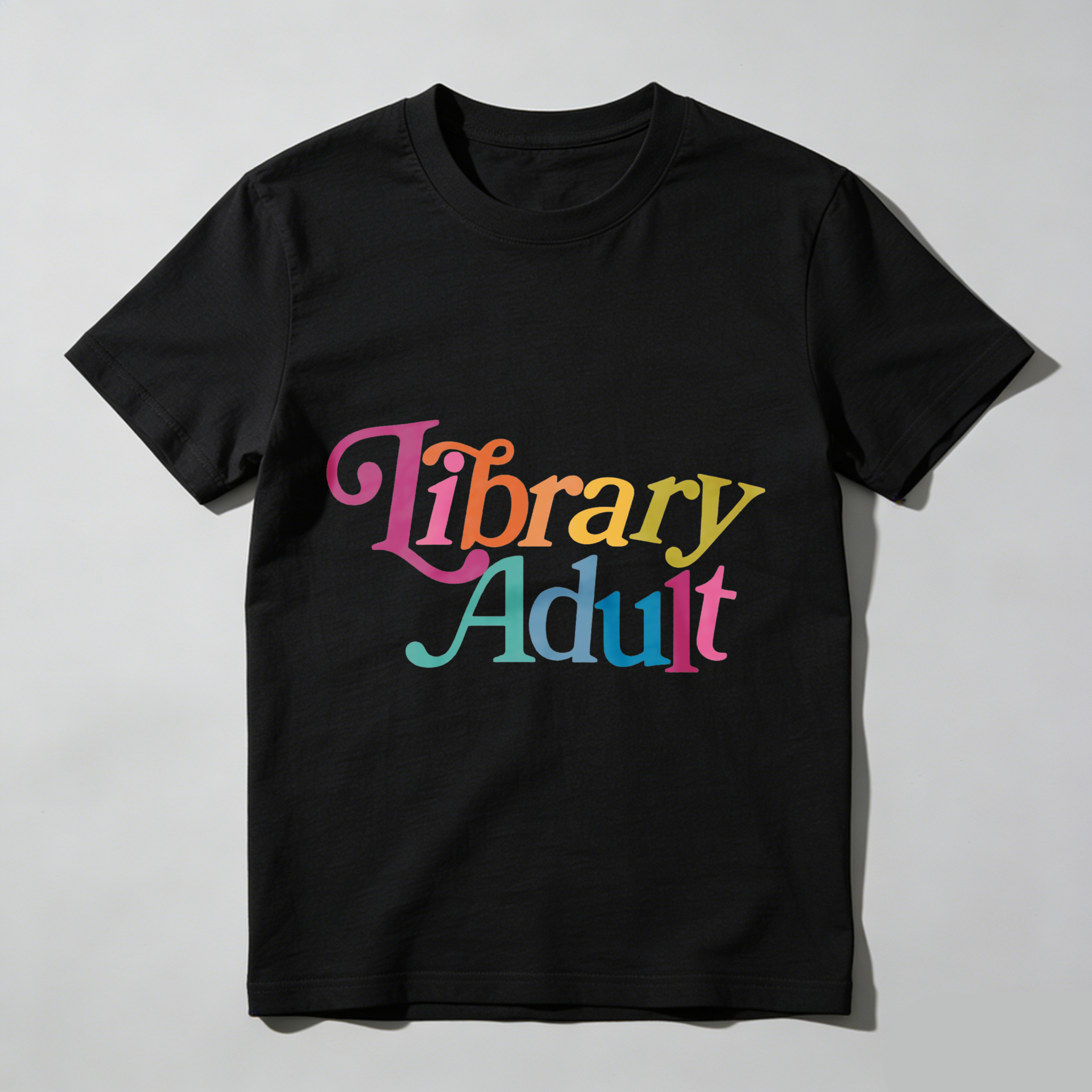 Wardrobecart Library Adult Tshirt