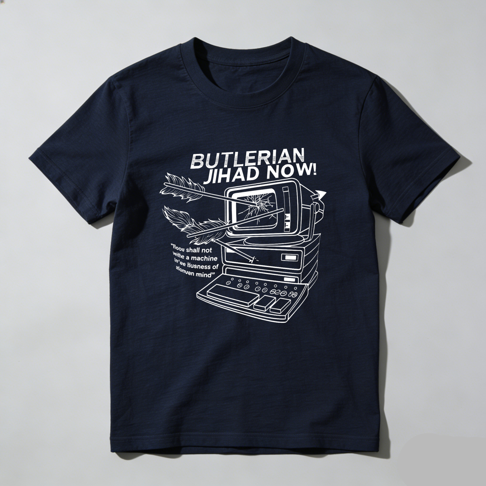 Wardrobecart Butlerian Jihad Now Machine Rebellion Tshirt