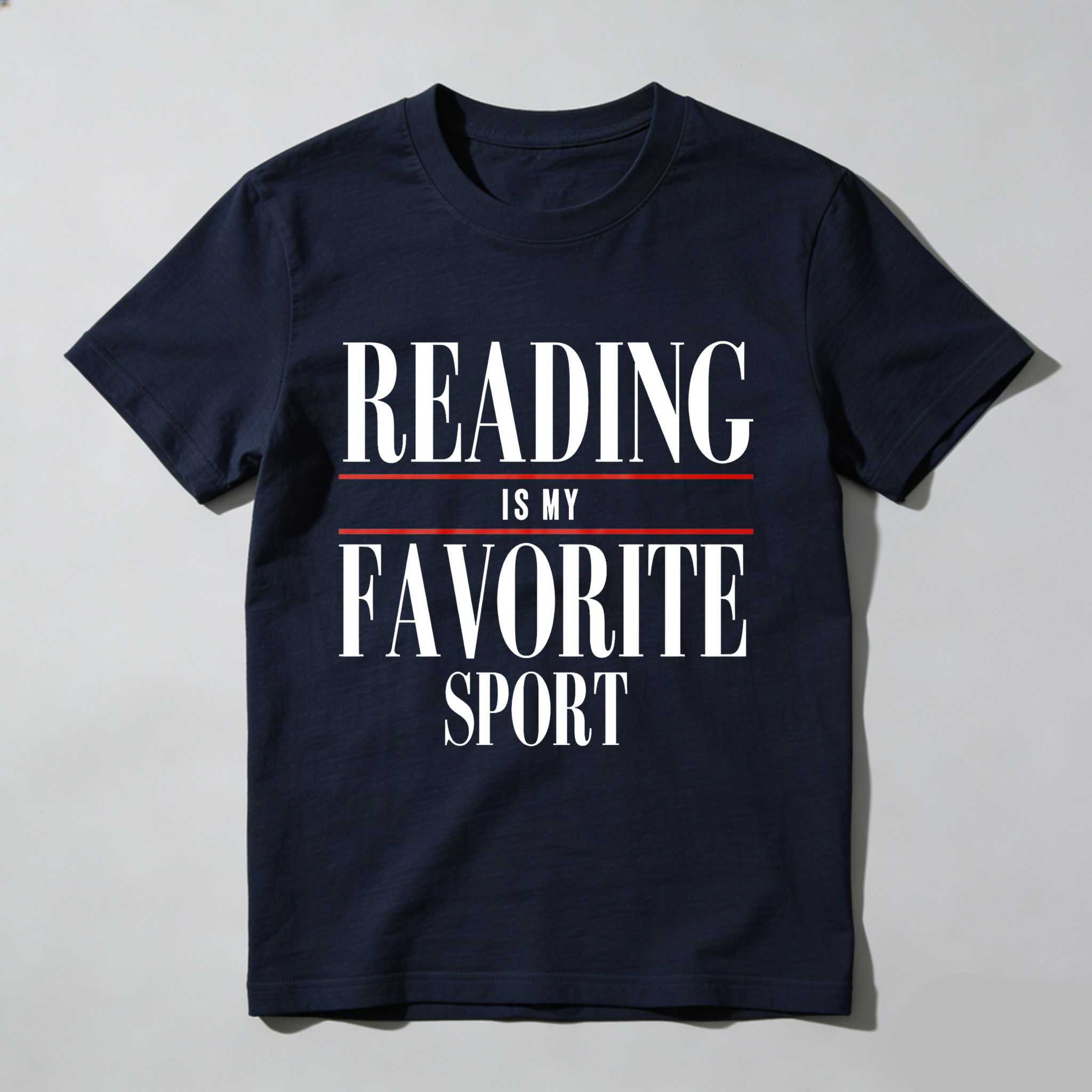 Wardrobecart Reading Is My Favorite Sport Tshirt