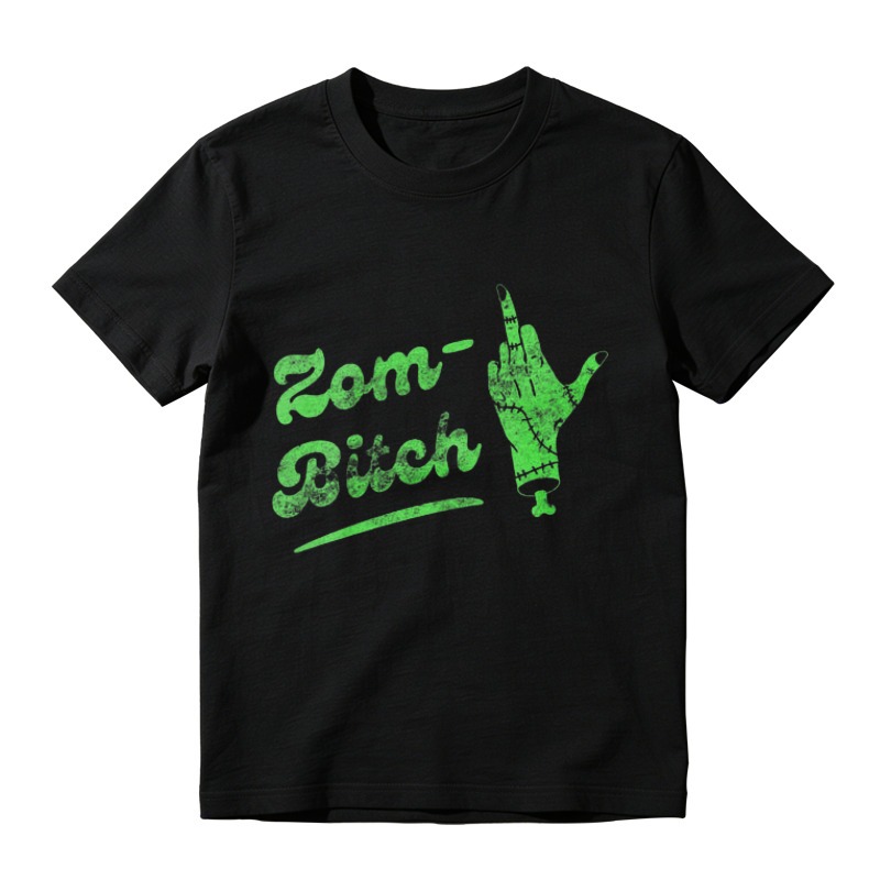 Zombie Hand Gesture Graphic T-shirt