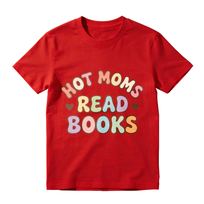 Wardrobecart Hot Moms Read Books Unisex Classic T-shirt