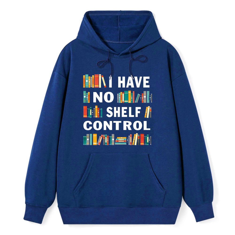 Wardrobecart Book Lover I Have No Shelf Control Unisex Classic Hoodie