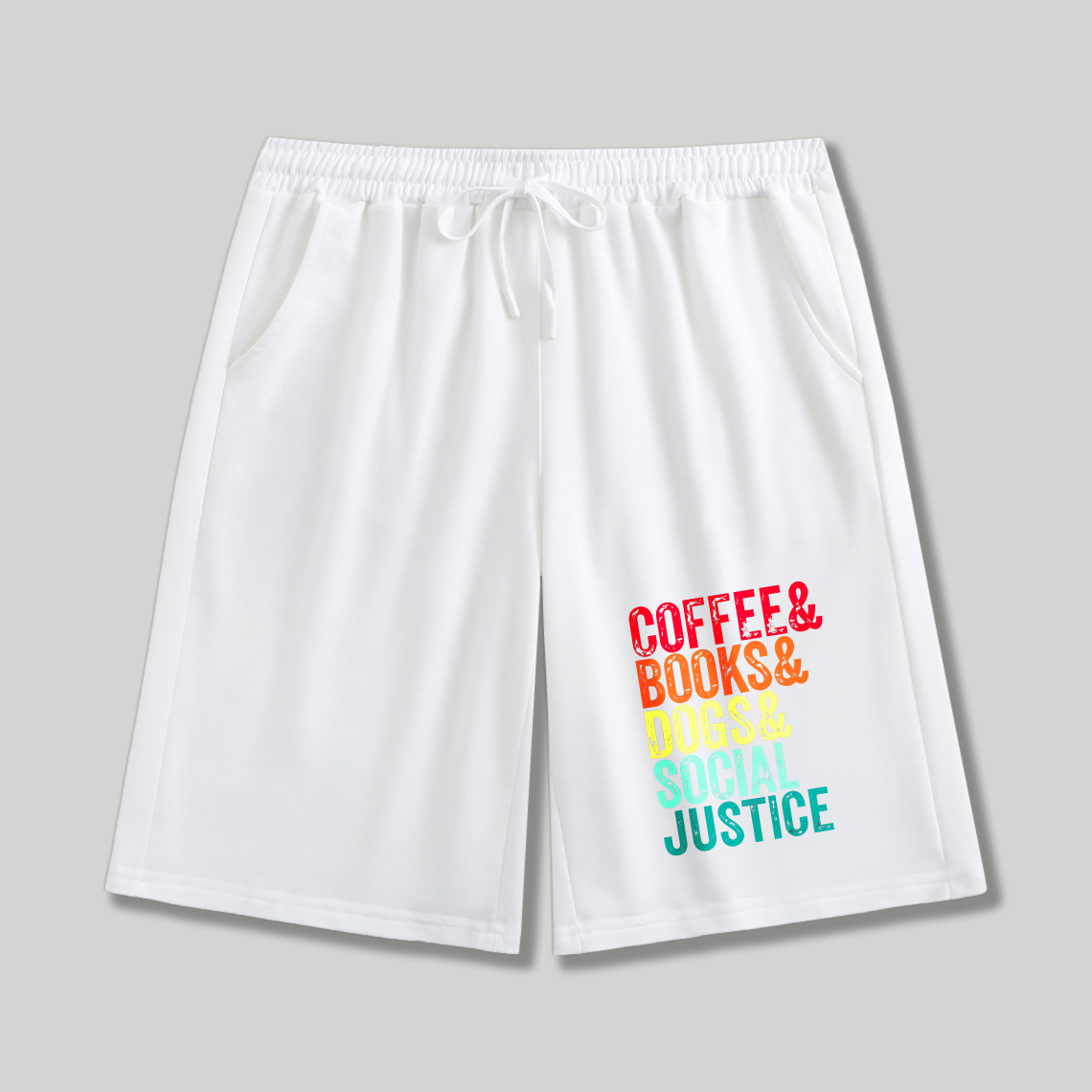 Wardrobecart Coffee Books Dogs Social Justice Shorts