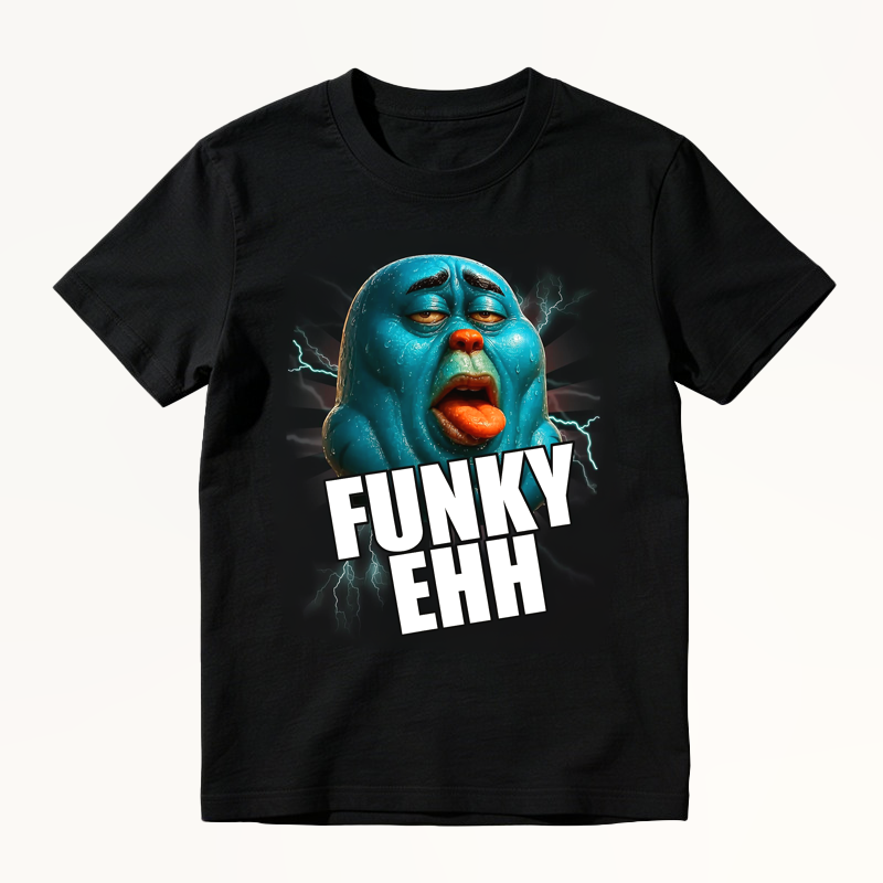 100% Cotton Funky Ehh Funny Meme T-Shirt