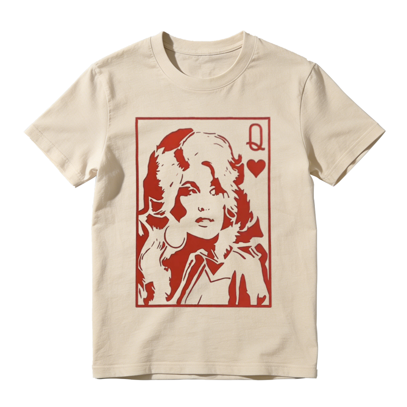 Dolly Parton Queen of Hearts Vintage T-shirt