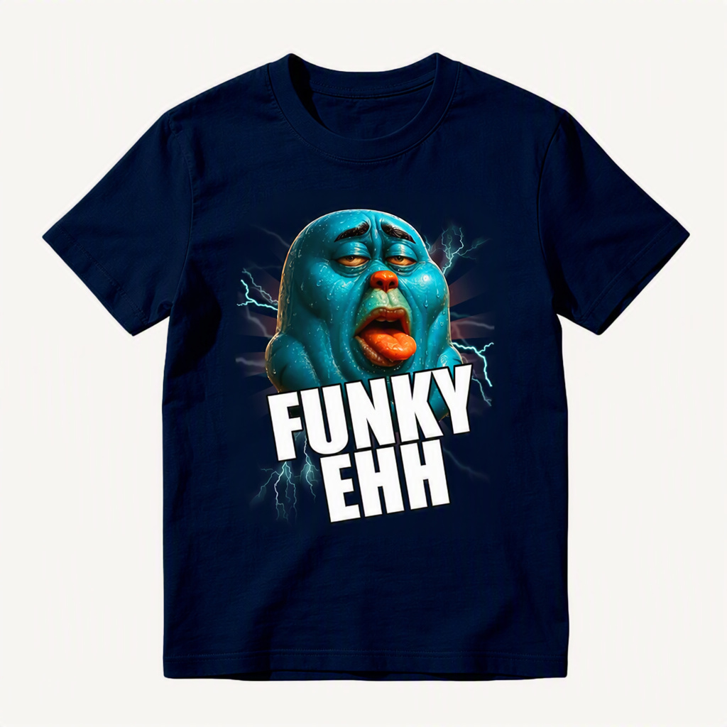 100% Cotton Funky Ehh Funny Meme T-Shirt