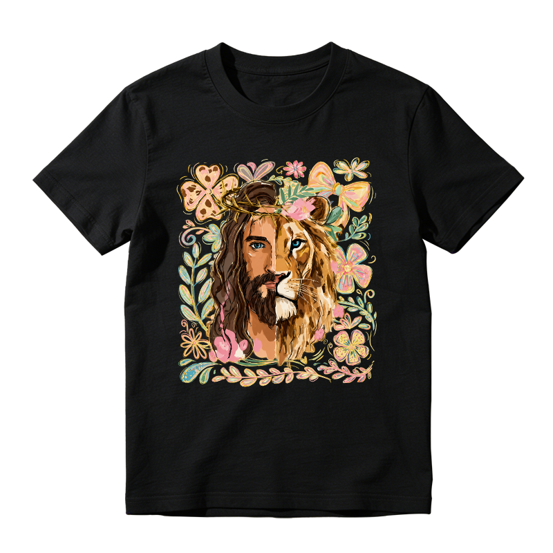 Lion of Judah Trendy Religious Tshirt