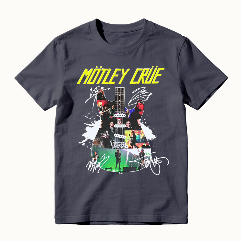 To Honor Motley Crue Vintage Rock Band Music T-shirt