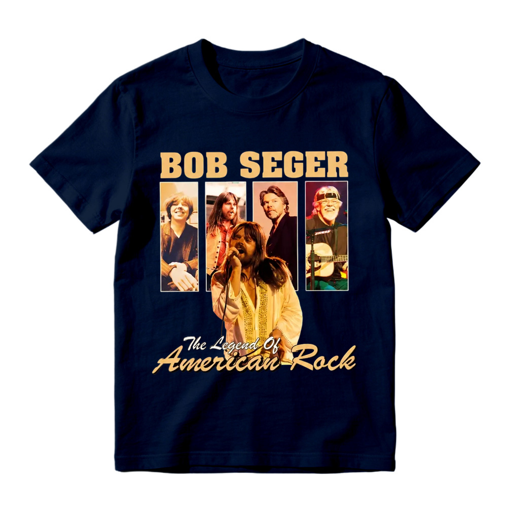 Bob Seger The Legend Of American Rock Vintage Graphic T-Shirt