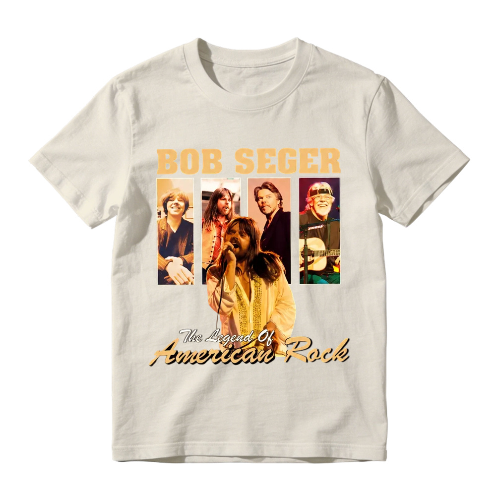 Bob Seger The Legend Of American Rock Vintage Graphic T-Shirt