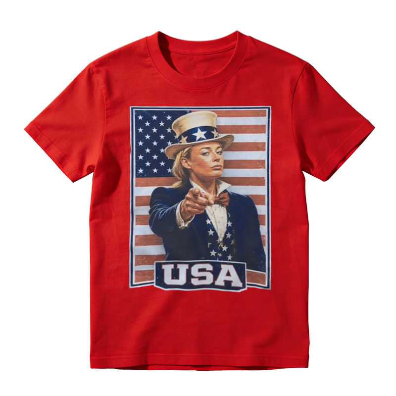 Sophie Cunningham American Flag Pointing Finger Women’s Basketball Fan  Retro Tshirt