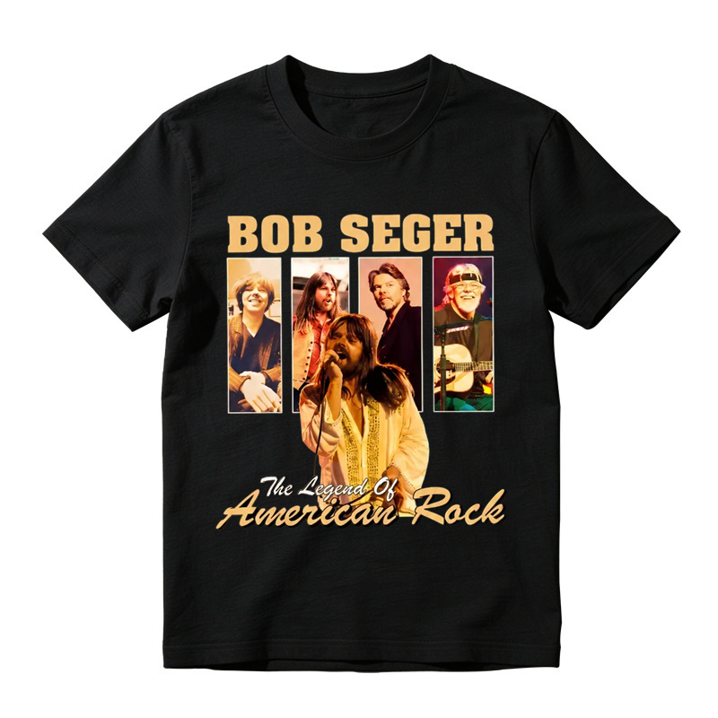 Bob Seger The Legend Of American Rock Vintage Graphic T-Shirt