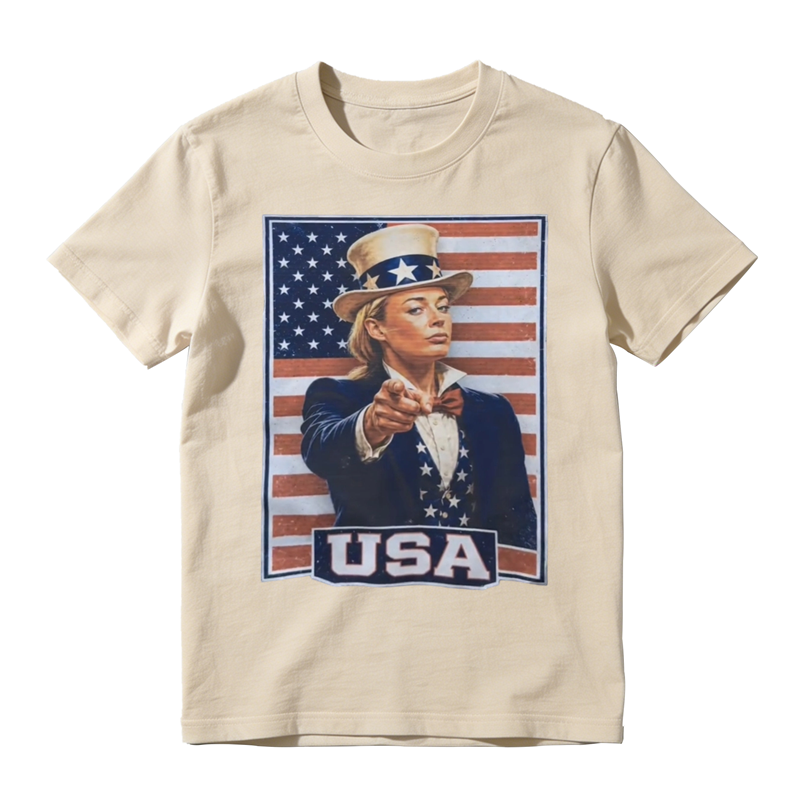 Sophie Cunningham American Flag Pointing Finger Women’s Basketball Fan  Retro Tshirt