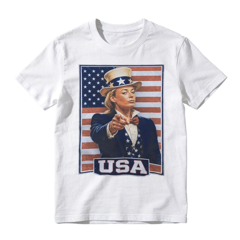 Sophie Cunningham American Flag Pointing Finger Women’s Basketball Fan  Retro Tshirt