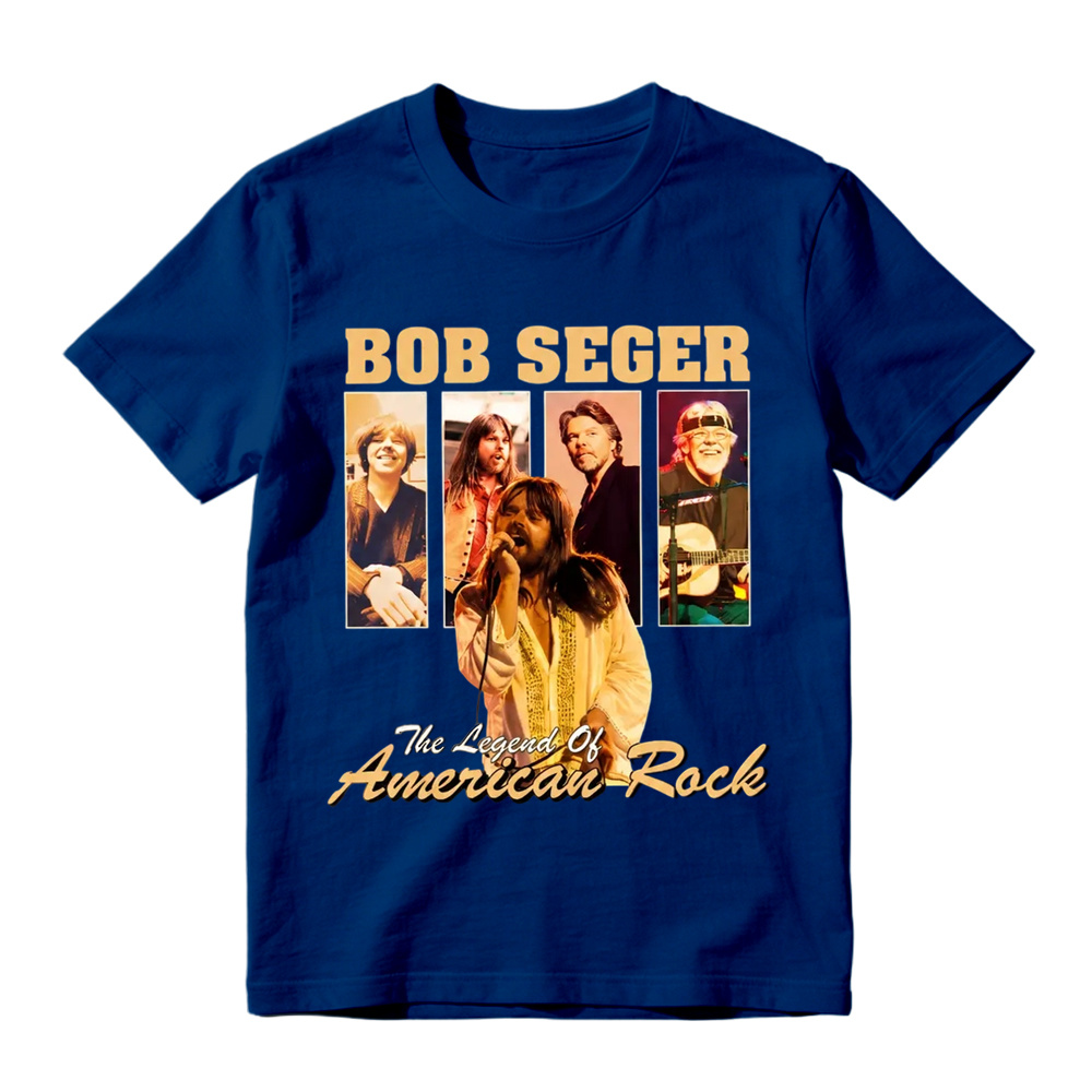 Bob Seger The Legend Of American Rock Vintage Graphic T-Shirt