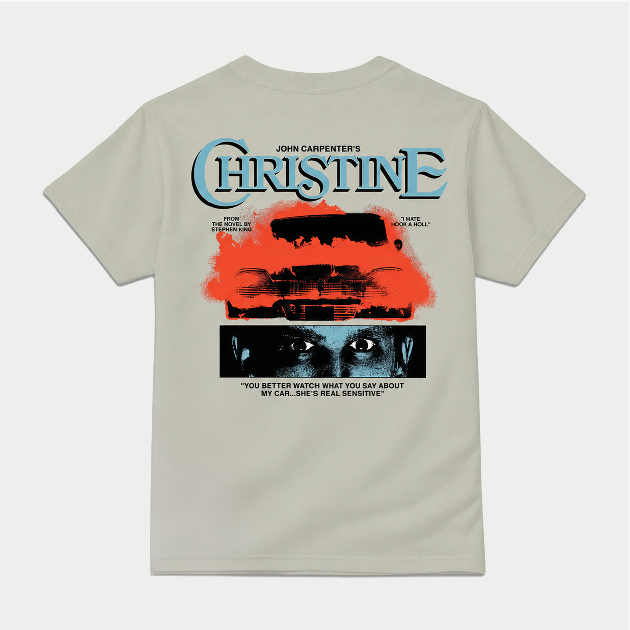 Christ1ne Inspired Retro Car Horror Movie T-Shirt