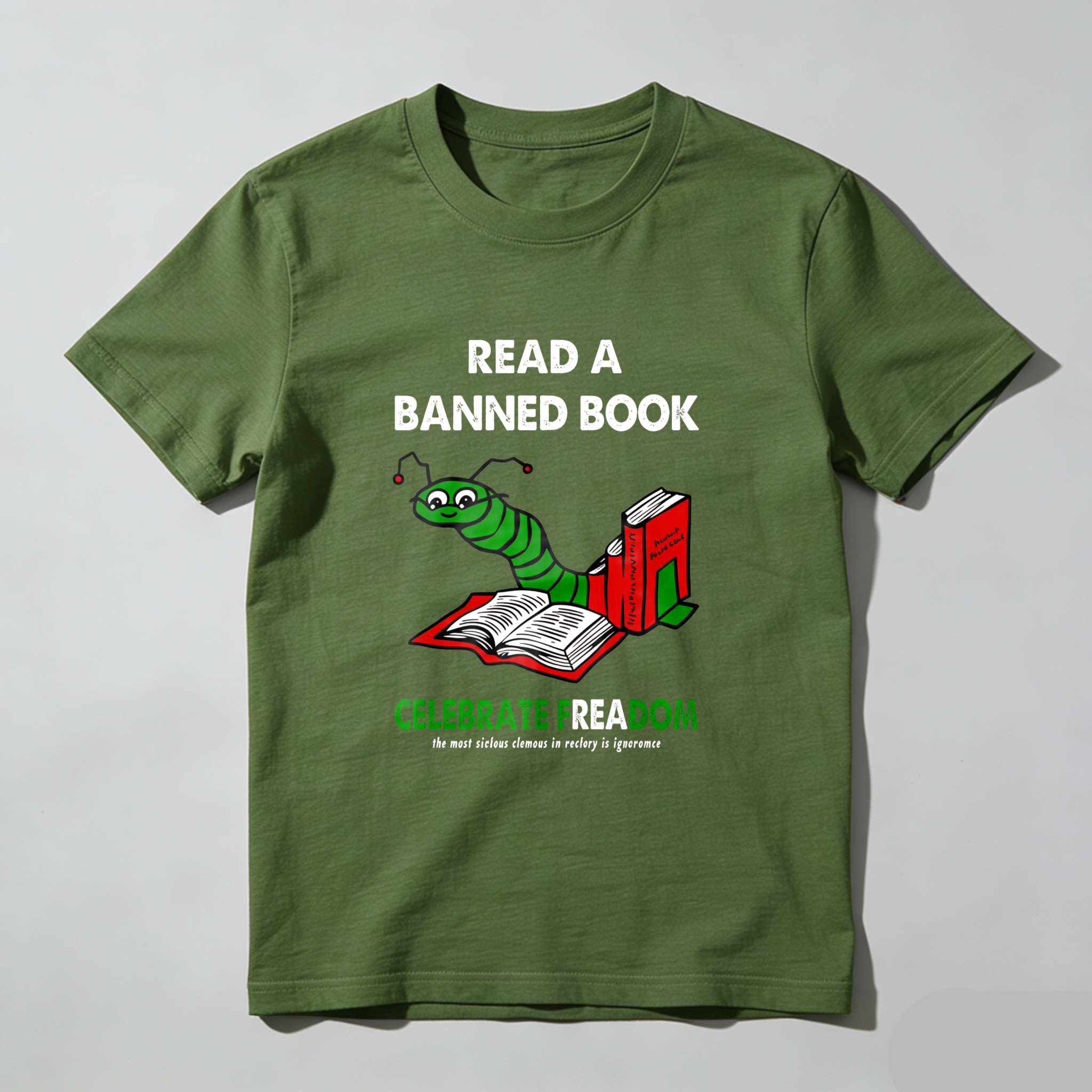 Wardrobecart Read A Banned Book Celebrate Freedom Tshirt