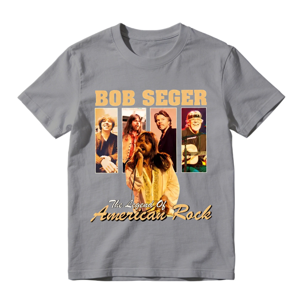 Bob Seger The Legend Of American Rock Vintage Graphic T-Shirt